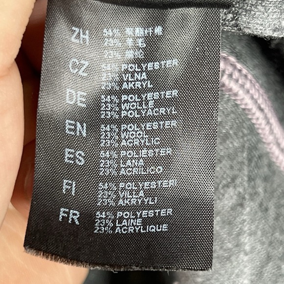 Kuhl Sweatshirt Athena Light Purple Cowl Neck Wool Blend Knit Hiking Women's XS - Picture 9 of 11